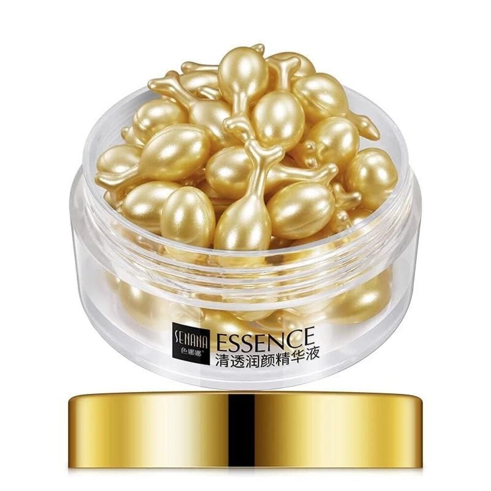 60 Pcs Hyaluronic Acid Essence Capsules Serum Anti-aging Acne Freckle Whitening